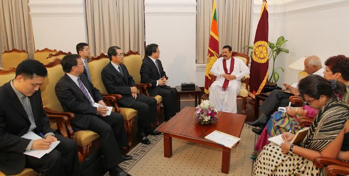 Liu Zhenmin meets President 1