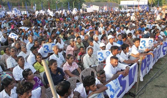 mass rally at Debarawewa 3