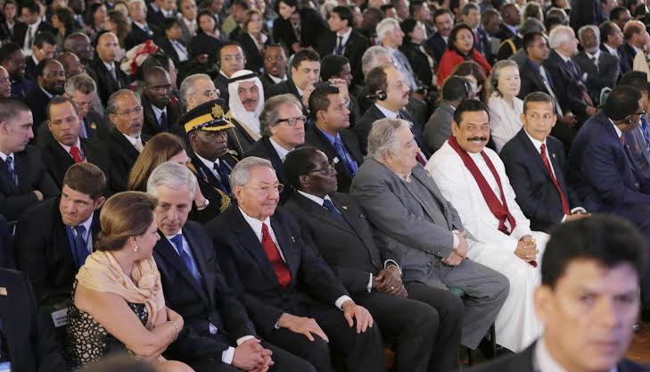 President Rajapaksa Attends the Opening Session of the G77China Summit 3