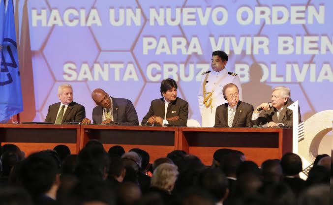 President Rajapaksa Attends the Opening Session of the G77China Summit 4