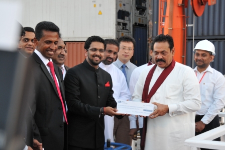 magampura port  tank farm complex opening 2