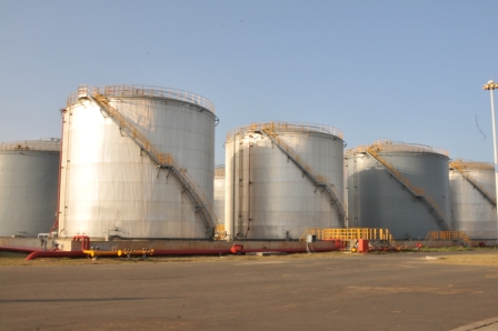 magampura port  tank farm complex opening 4