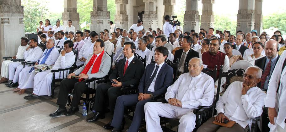 President Presides at Sir Anagarika Dharmapalas 150th Birth Anniversary Commemoration 4