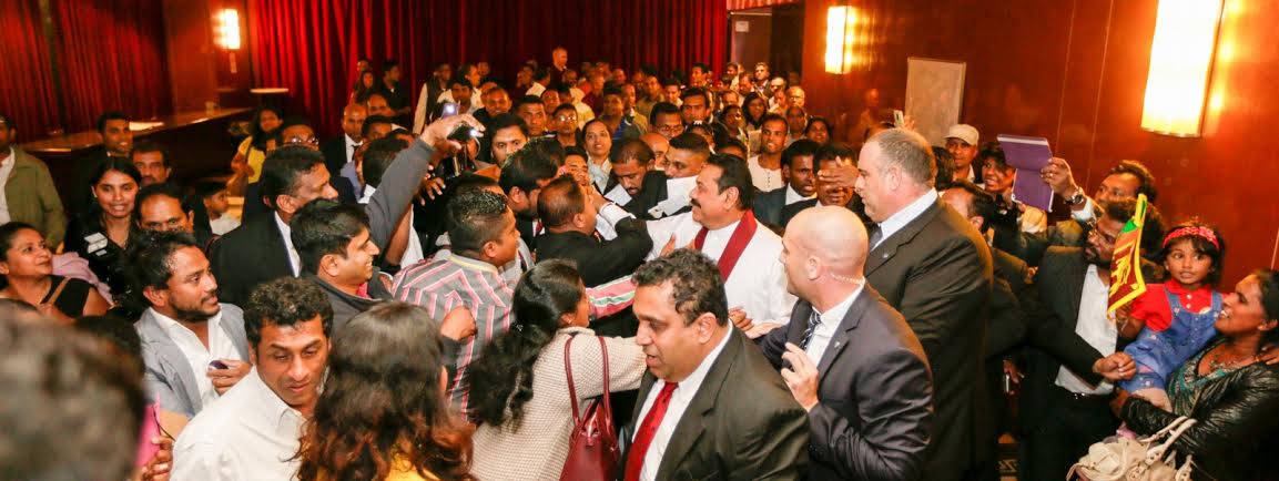 Sri Lankan community in Milan welcomes President 7