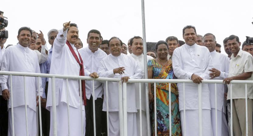 President Inaugurates the Daduru Oya Project 