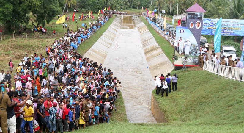 President Inaugurates the Daduru Oya Project 5