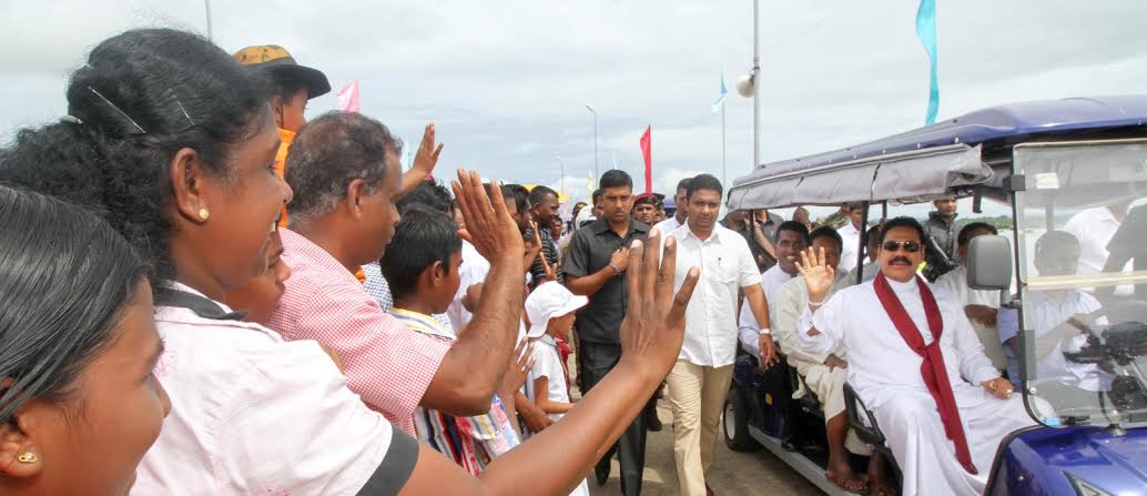 President Inaugurates the Daduru Oya Project 6