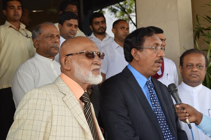 UPFA deposit at the Elections Secretariat behalf of Mahinda Rajapaksa 2