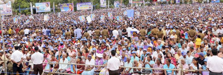 kuliyapitiya President attends campaign meeting 4