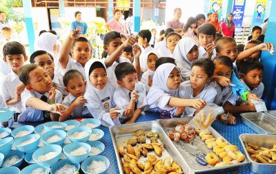 A school canteen