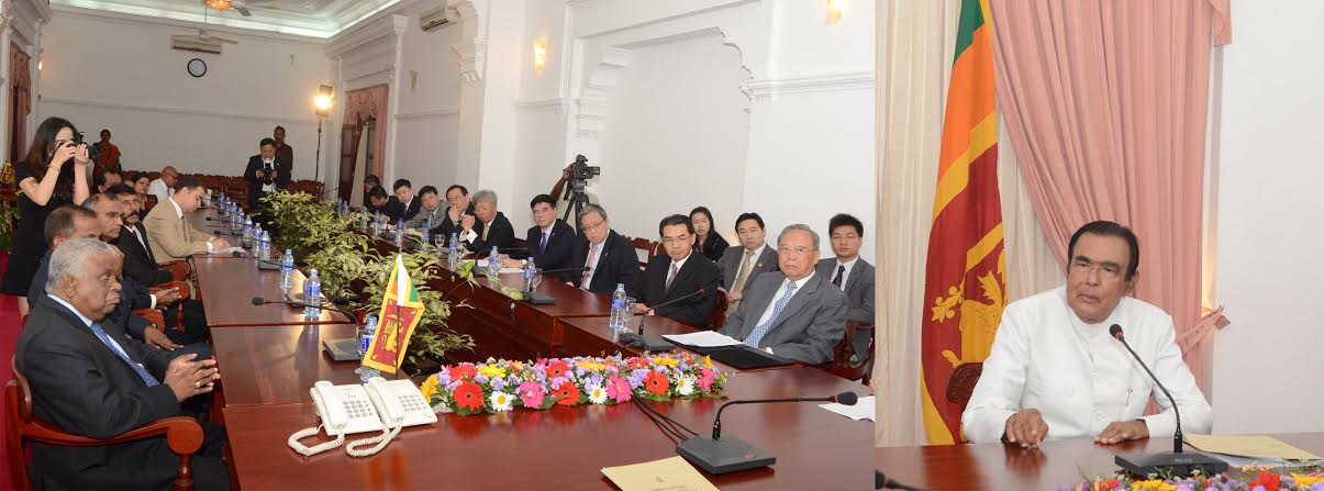 Prime Minister meets Chinese Delegation 