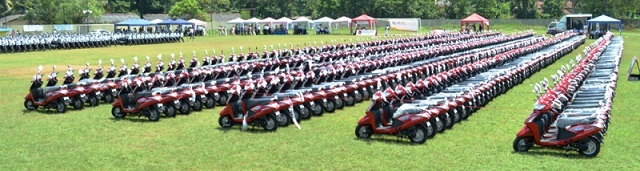Hand over the Motor bike for Government Officers  Kalutara 6