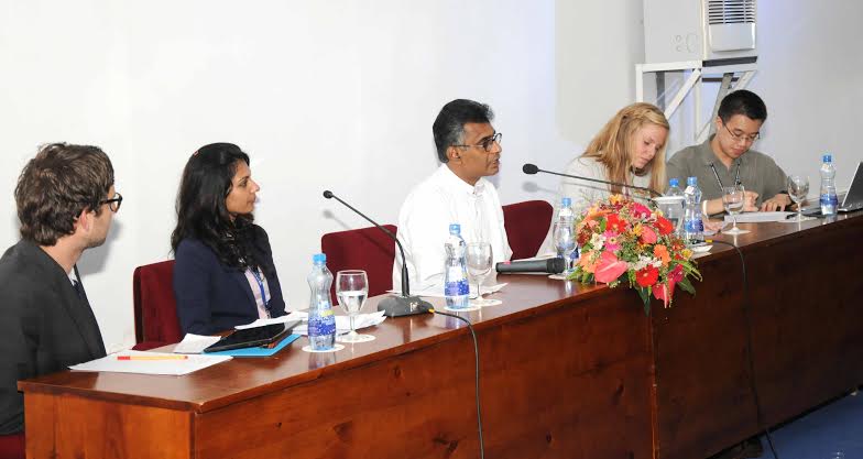 minister Champika ranawaka at WYC 2014 