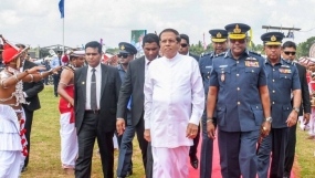 මව්බිමේ ස්වෛරිත්වය සහ භෞමික අඛණ්ඩතාවය වෙනුවෙන් ශ‍්‍රී ලංකා ගුවන් හමුදාව ඉටු කළා වූ විශිෂ්ඨ සේවය ජනපතිගේ ඇගැයීමට