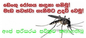 කොළඹ දිස්ත්‍රික්කයේ ඩෙංගු රෝග ව්‍යාප්තියේ විශාල අඩුවීමක්