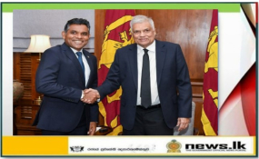 ජනපති සහ මාලදිවයින් උප ජනපති හමු වෙයි