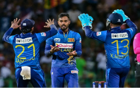 සිම්බාබ්වේ සමඟ T20 තරඟාවලියේ ජය ශ්‍රී ලංකාවට