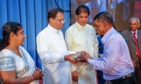 මාතර දිස්ත්‍රික්කයේ සමථ කරුවන් 25 දෙනෙකු ජනපති උපහාර ලබති