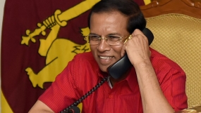 ඇමරිකාවේ උප ජනාධිපතිවරයාගෙන් ජනපතිට දුරකථන ඇමතුමක්