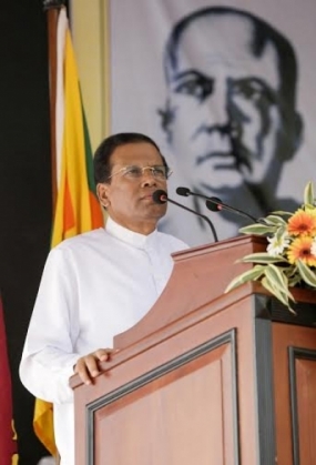 මාතෘ භූමිය තවත් රටක යටත් විජිතයක් වන කිසිදු ගිවිසුමකට එළැඹෙන්නේ නැහැ - ජනපති