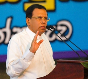 ජනතාව වෙනුවෙන් මිස කිසිවෙකුගේ පුද්ගලික මත වෙනුවෙන් පෙනී සිටීමට මා සූදානම් නැහැ - ජනපති