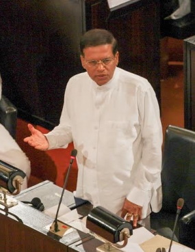 රාජ්‍ය ආරක්ෂක අමාත්‍යාංශය වැයශීර්ෂය- ජනපති සභාව අමතයි