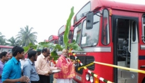 තවත් නවතම බස් රථ 5ක් යාපනයට