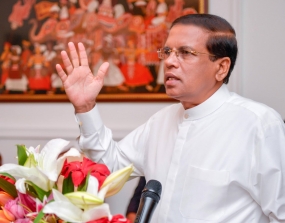 ශාසනික සේවාවේ අභිවෘද්ධිය වෙනුවෙන් රජය සියලු කැපකිරීම් සිදුකරන බව ජනපති පවසයි