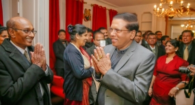 ජනපති සහ ප්‍රංශයේ වෙසෙන ශ්‍රී ලාංකිකයින් අතර හමුවක්