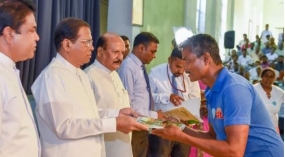 ගොවි ජනතාවට මුහුණදීමට සිදු වූ ස්වභාවික විපත්වල දී වත්මන් යුගයේ තරම් අතිවිශාල වන්දි මුදලක් කිසිදු ආණ්ඩුවක් යටතේ පිරිනමා නැහැ