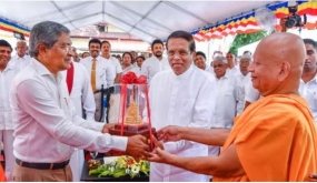 “යතිවර සමරු පහය” ගුණානුස්මරණ මන්දිරය විවෘත කිරීමේ පුණ්‍යෝත්සවය ජනපති සහභාගිත්වයෙන්