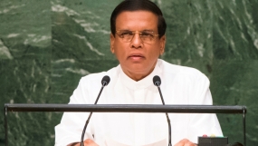 ජනාධිපතිතුමා එක්සත් ජාතීන්ගේ මහා මණ්ඩල සැසිවාරය අමතයි