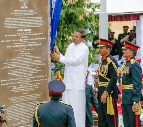 පා බල හමුදා ස්මාරකය ජනාධිපතිතුමා අතින් විවෘත වෙයි