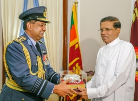 නව ගුවන් හමුදාපති ජනපති හමු වෙයි