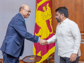 පාකිස්ථාන මහ කොමසාරිස්වරයා ජනාධිපති අනුර කුමාර දිසානායක මහතා  හමුවෙයි