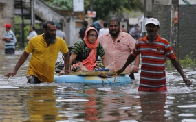 ගංවතුර ආපදා හේතුවෙන් සිදු වූ මරණ 193 දක්වා ඉහළට -  සුරක්ෂිත  ස්ථාන 383ක් ක්‍රියාත්මයි