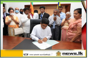 බලශක්ති කැබිනට් අමාත්‍ය උදය ප්‍රභාත් ගම්මන්පිල රාජකාරි අරඹයි