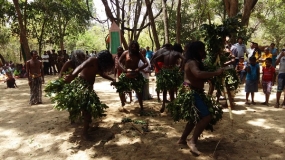 ජගත් ආදීවාසී දිනය දඹාන කොටබකිනිය ගම්මානයේදී සැමරේ