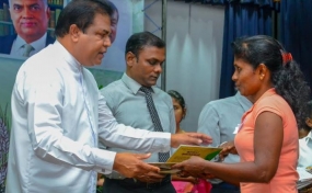 2019 මහ කන්නයටත් වන්දි ළඟදීම - අමාත්‍ය පී. හැරිසන්