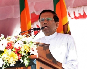 නව ජනපති අද මහනුවර දී ජනතාව ඇමතීය