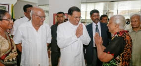 දිවංගත ගත්කතුවර මාටින් වික්‍රමසිංහයන්ගේ ජන්ම සංවත්සර සැමරුම් උත්සවය ජනපති ප්‍රදානත්වයෙන්