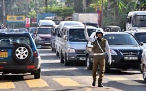 කොළඹ නගරයේ රථවාහන ගමනාගමනය වෙනස් වෙයි