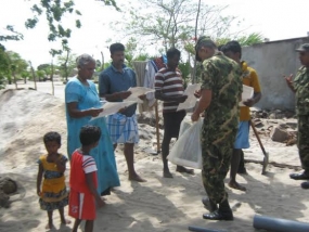 යාපනය ආරක්ෂක හමුදාවන් වෙතින් ප්‍රජා සේවා