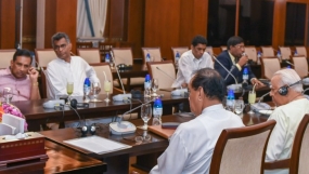 කතානායක,දේශපාලන පක්ෂ සහ ජනපති අතර හමුවක්