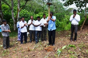 රන්සිරිපුර, ශෛලගිරිය ජල ව්‍යාපෘතියේ ඉදිකිරීම් කටයුතු ආරම්භ කෙරේ