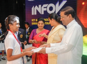 INFOV - 2015 ප්‍රදර්ශනය ජනපති අතින් විවෘත කෙරේ