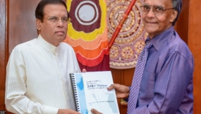 තිරසර සංවර්ධන කතිකාවේ අවසන් වාර්තාව ජනපතිට පිළිගන්වයි