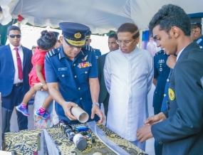 Air Tattoo - 2019 ගුවන් හමුදා ප්‍රදර්ශනය සහ සැණකෙළිය ජනපති අතින් විවෘත කෙරේ 