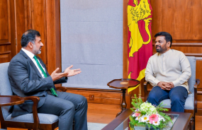 දියුණු ශ්‍රී ලංකාවක් ගොඩනැගීම සඳහා වත්මන් රජය ගෙන යන වැඩපිළිවෙළට එක්සත් අරාබි එමීර් රාජ්‍යයේ සහාය