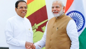 ඉන්දීයව ජයගත් අග‍්‍රාමාත්‍ය නරේන්ද්‍ර මෝදි මහතාට ජනපතිගෙන් සුබපැතුම්